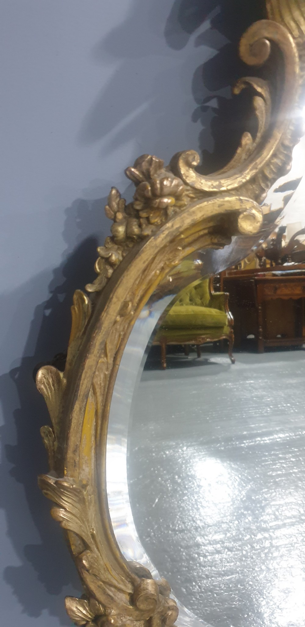 Early Victorian Gilt Mirror View V