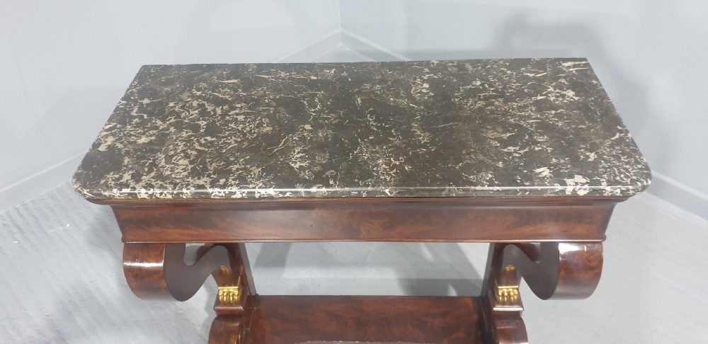 Super French Mahogany Console Table View IV