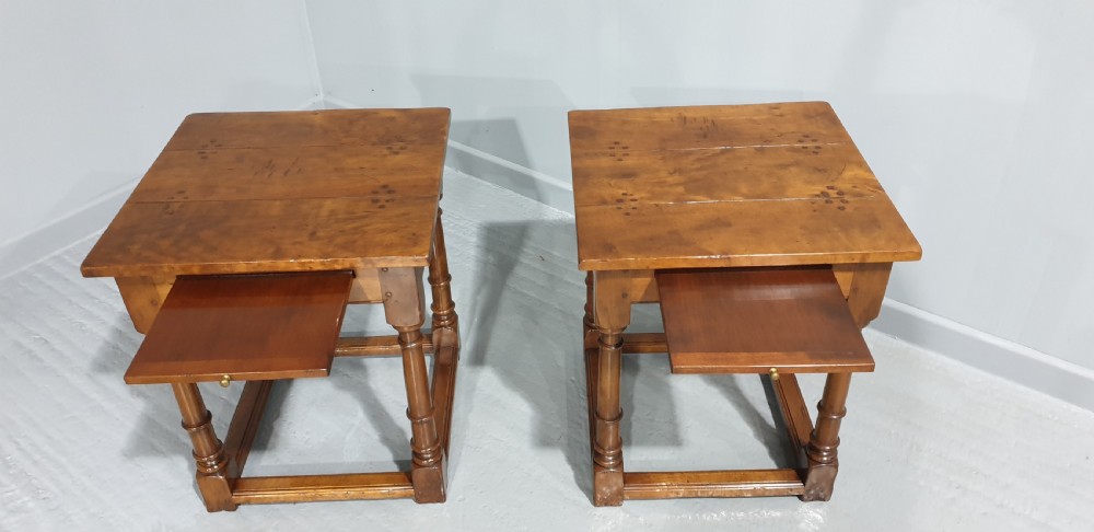 Pair French Lamp Tables View IV