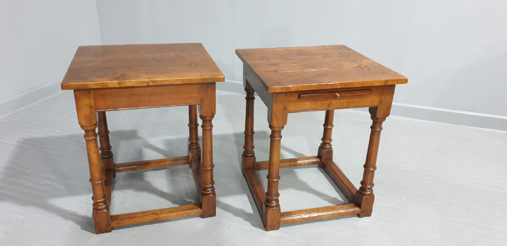 Pair French Lamp Tables View VII