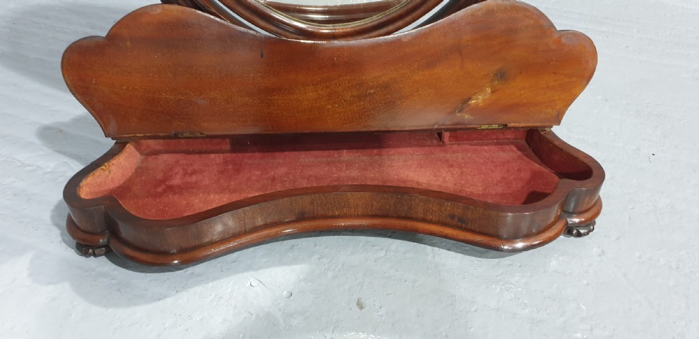 Superb Mahogany Dressing Table Mirror View V