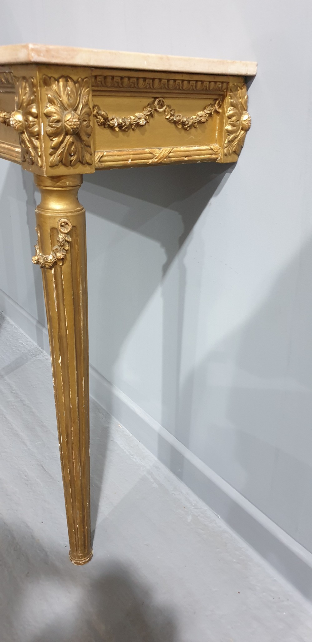 Very Good French Gilt Console Table View II