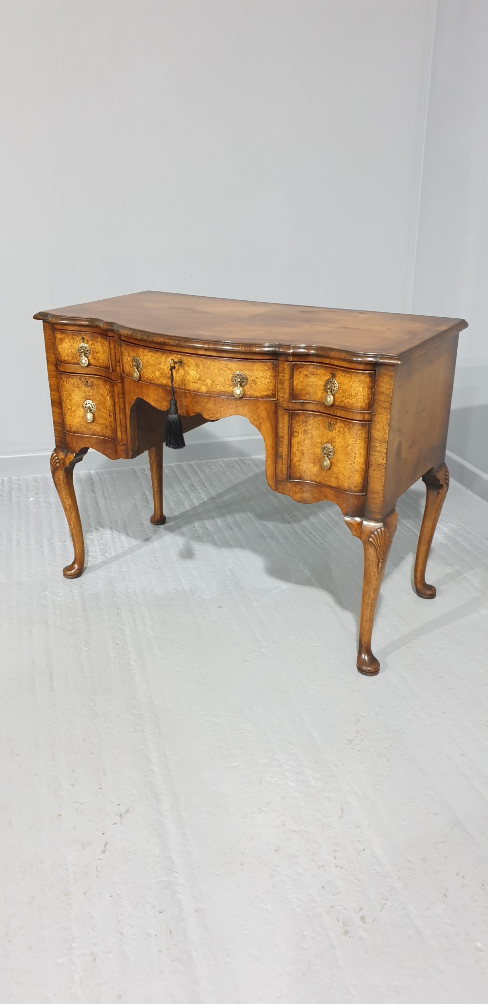 Superb Burr Walnnut Desk View III