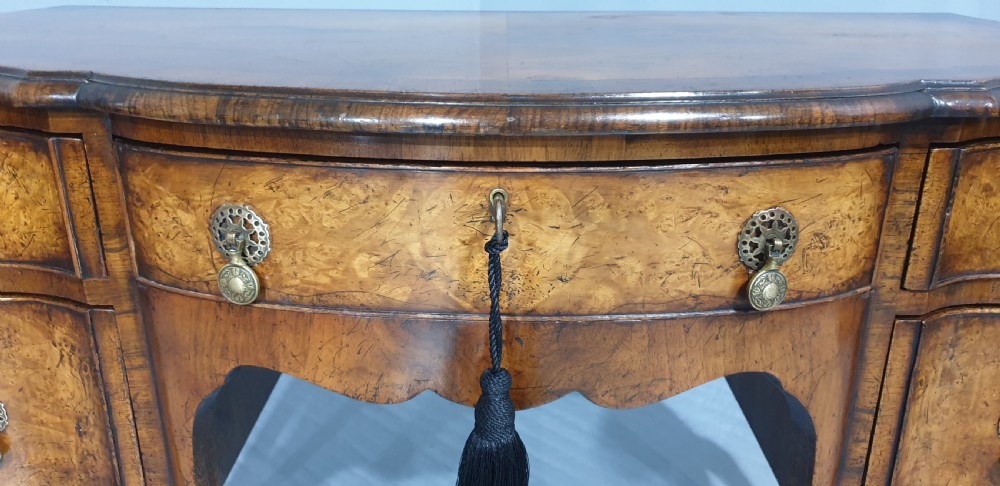 Superb Burr Walnnut Desk View VI