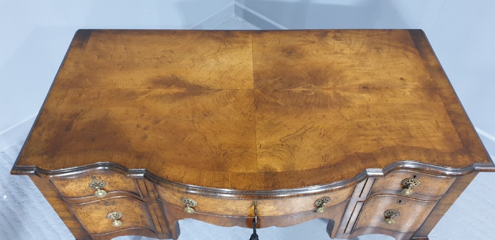 Superb Burr Walnnut Desk View VII