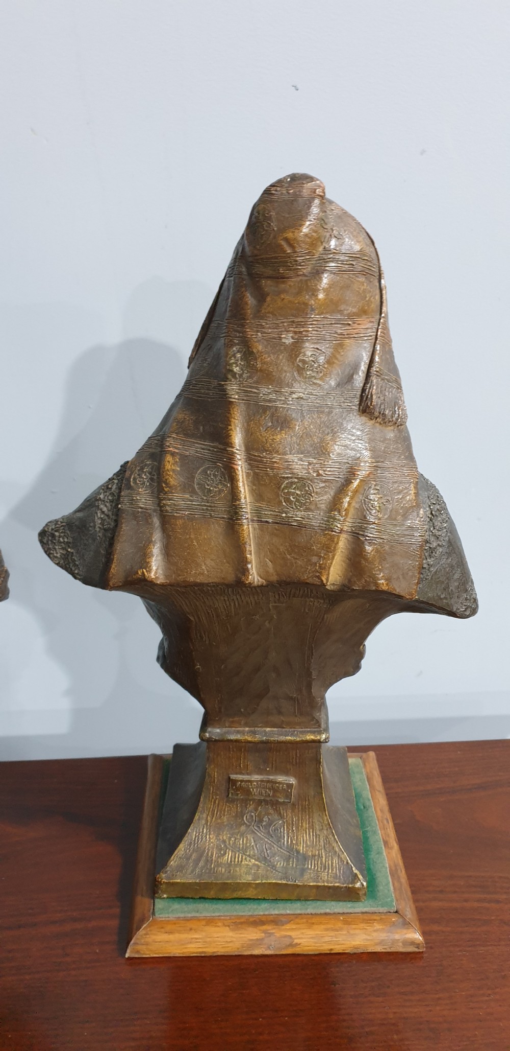 Superb Pair Goldscheider Busts View VI