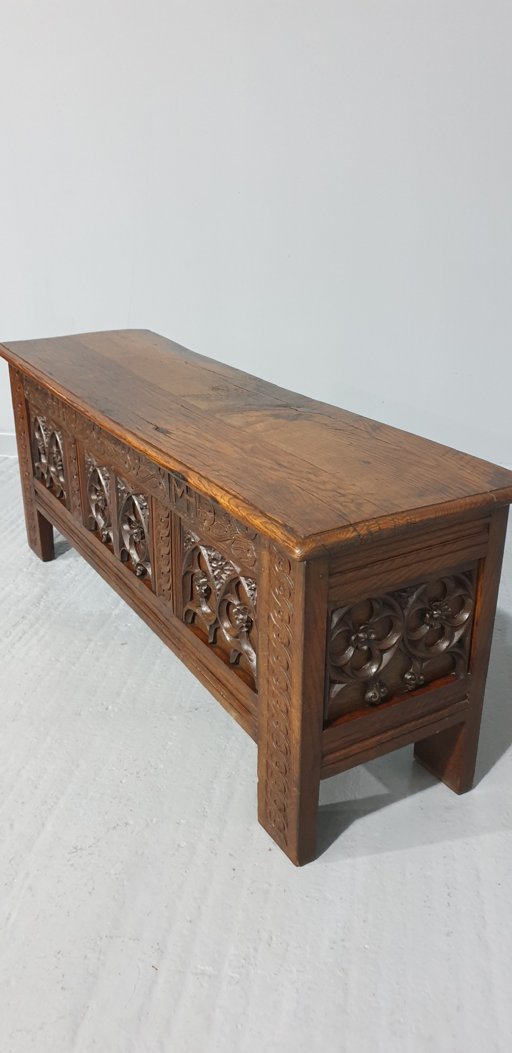 Very Nice Geogian Oak Coffer View III