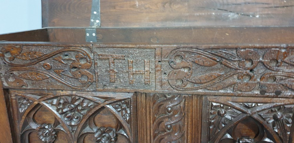 Very Nice Geogian Oak Coffer View IX