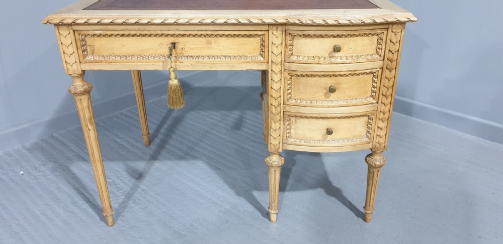 Superb French Original Painted Desk View III