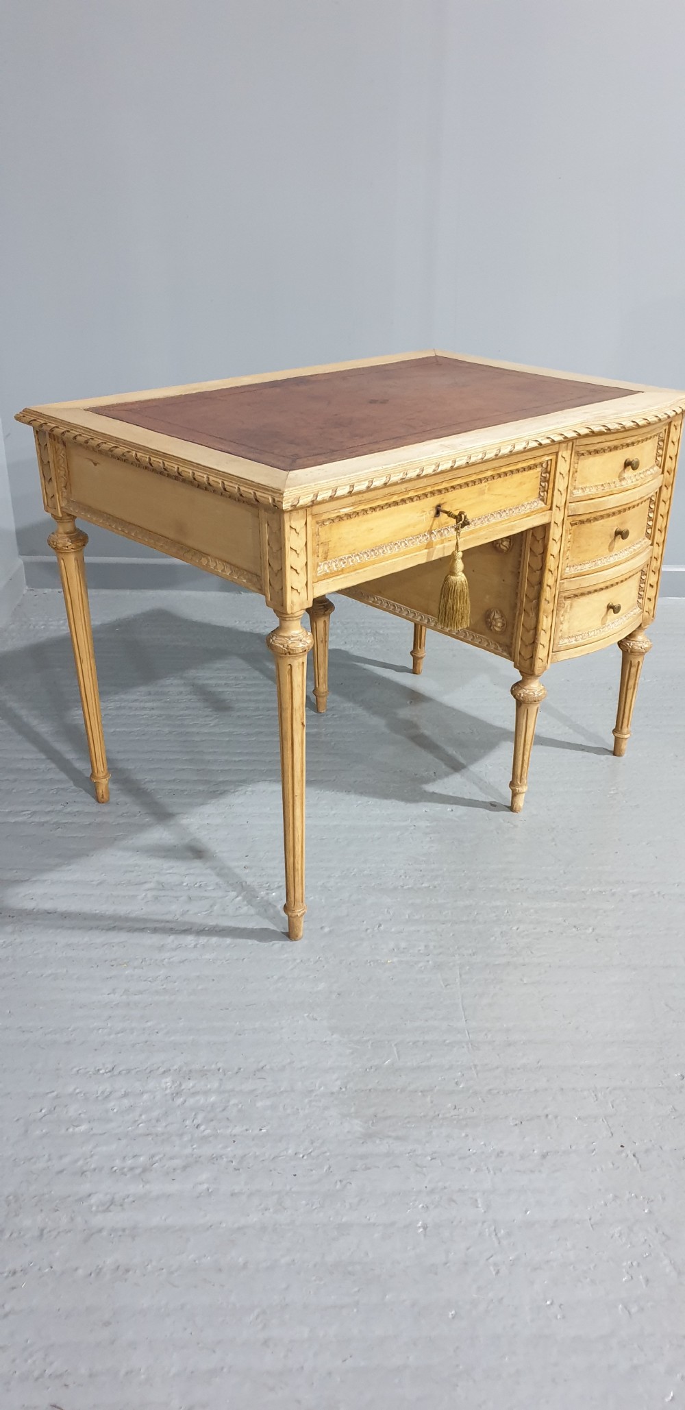 Superb French Original Painted Desk View IV