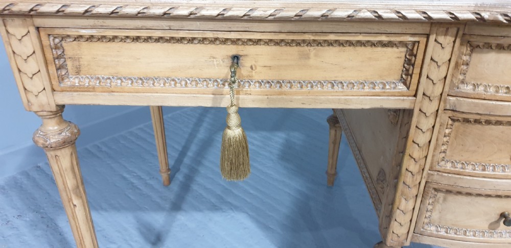 Superb French Original Painted Desk View V