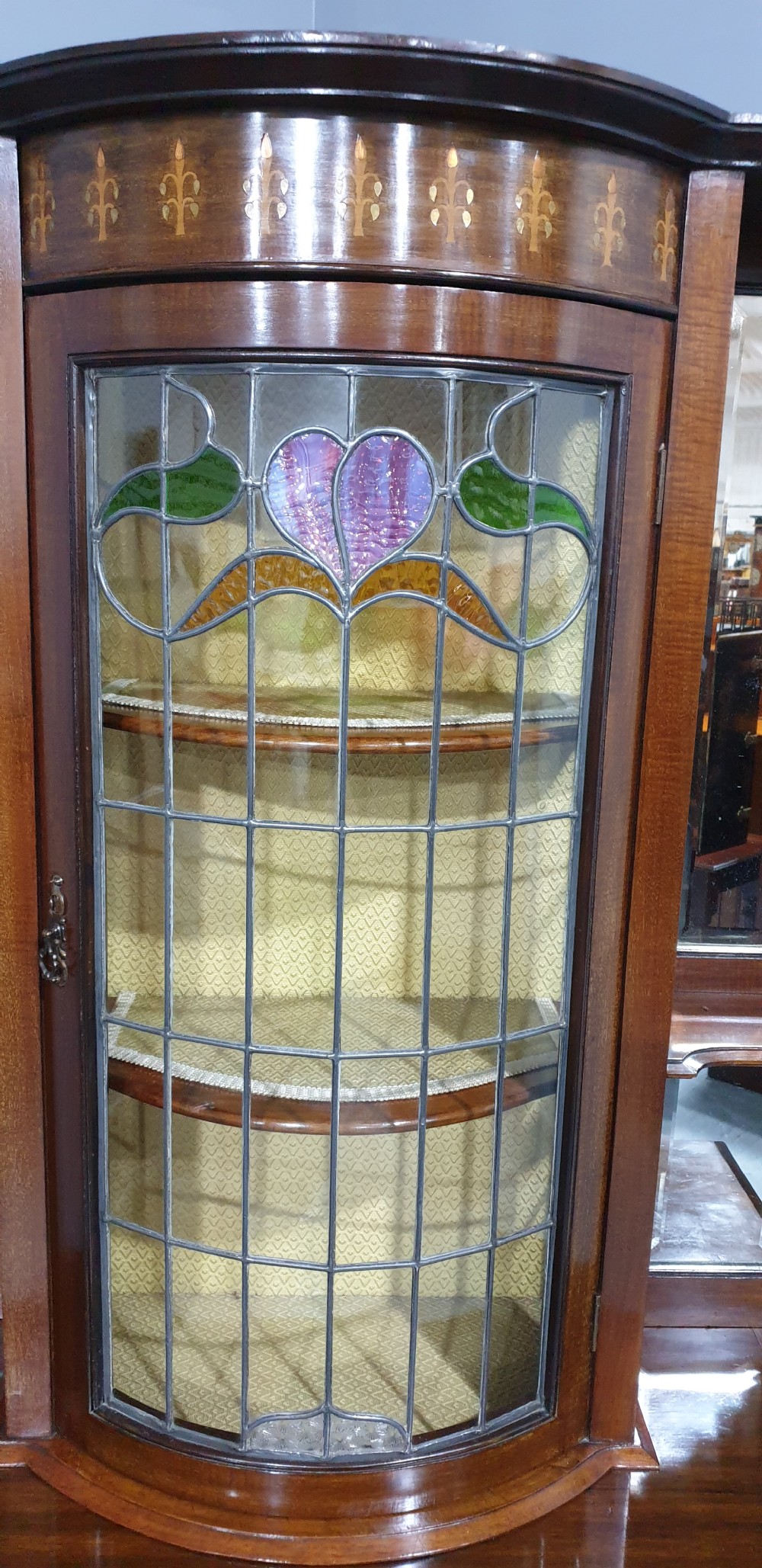 Super Art Noveau Display Cabinet View IV