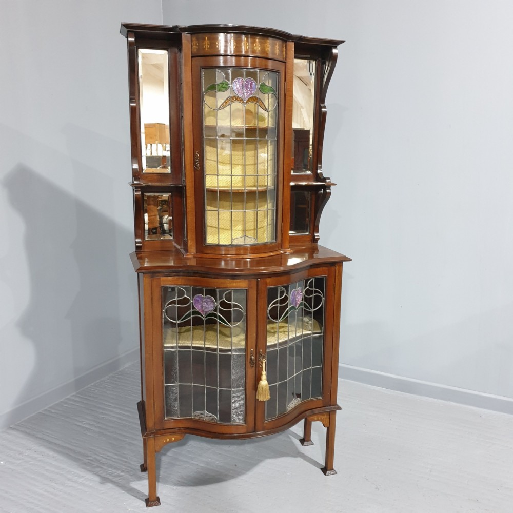 Super Art Noveau Display Cabinet