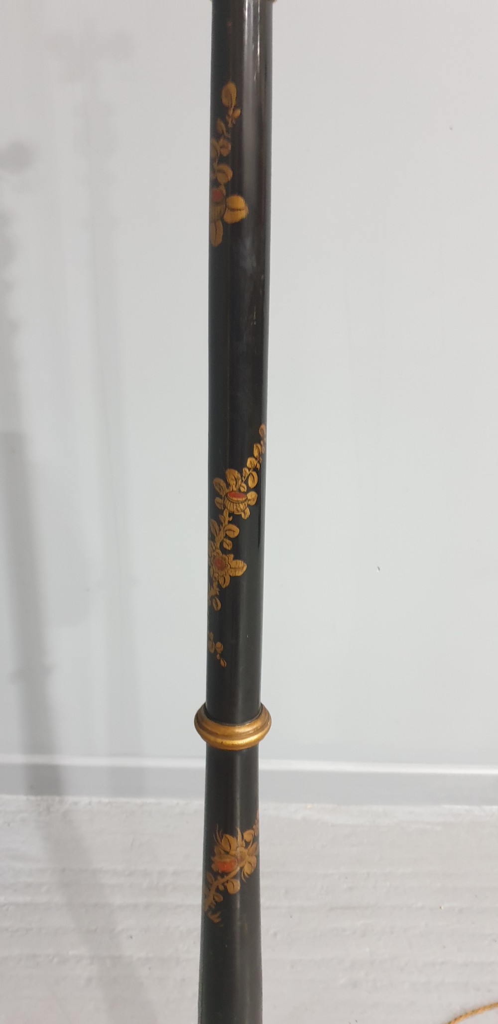 Three Bulb Chinoiserie Standard Lamp View V