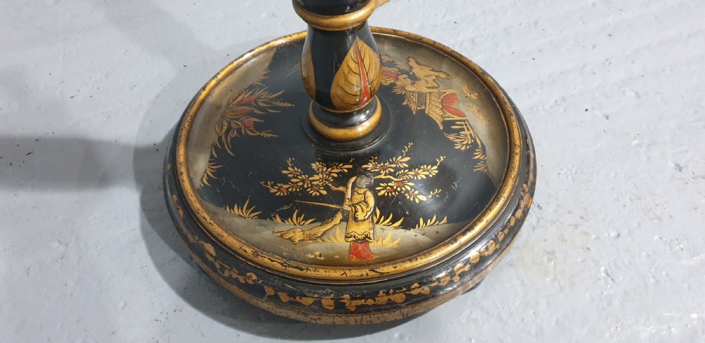 Three Bulb Chinoiserie Standard Lamp View VIII