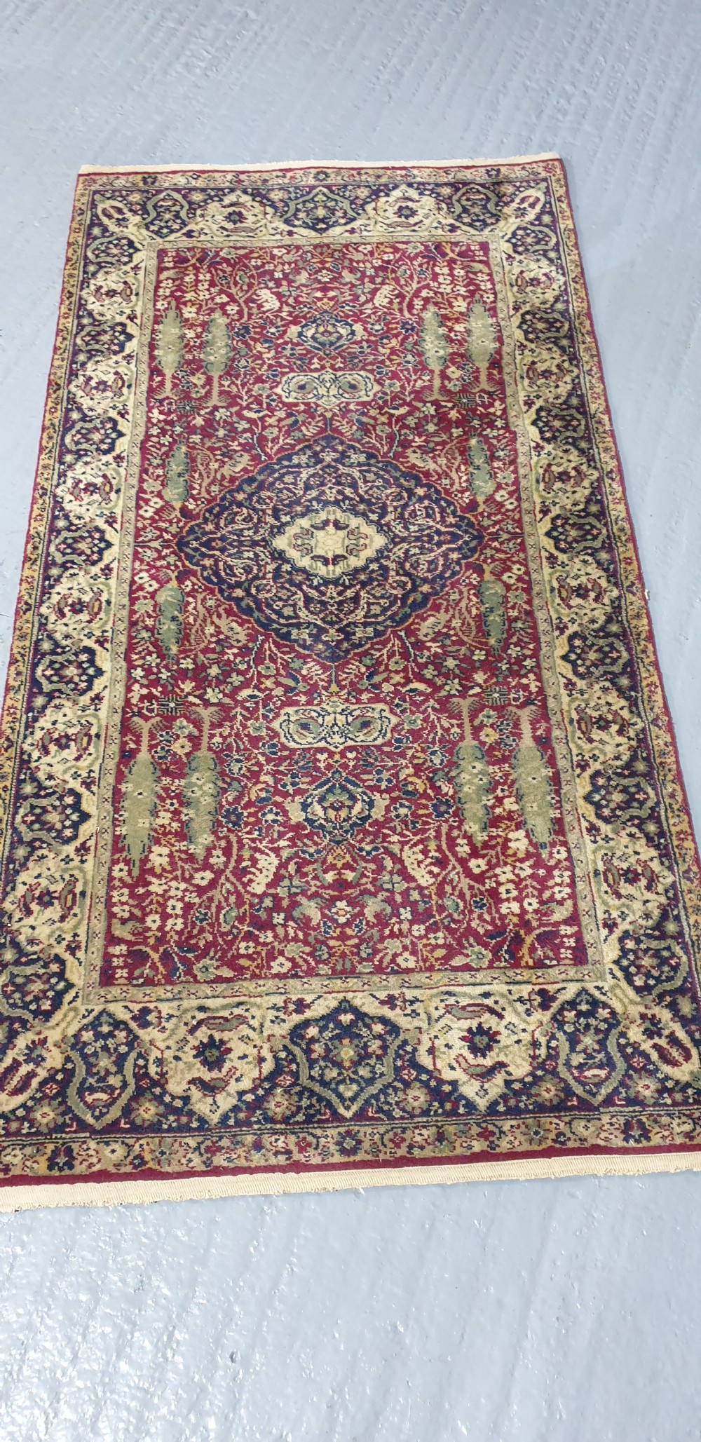 Antique Wool Rug View II