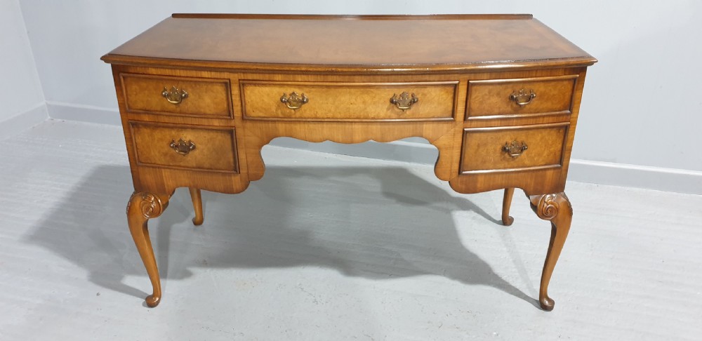 Superb Burr Walnut Dressing Table View XVI