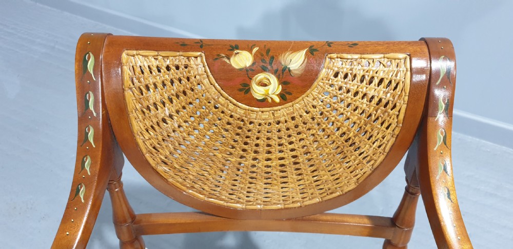 Mahogany Painted Desk Chair View III