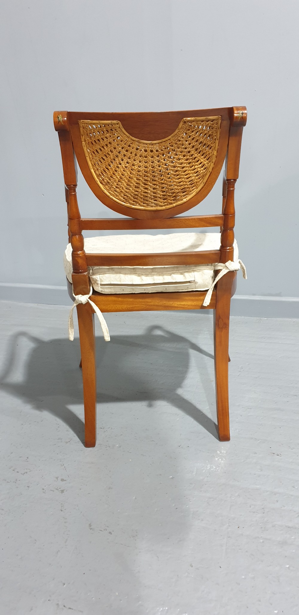 Mahogany Painted Desk Chair View V