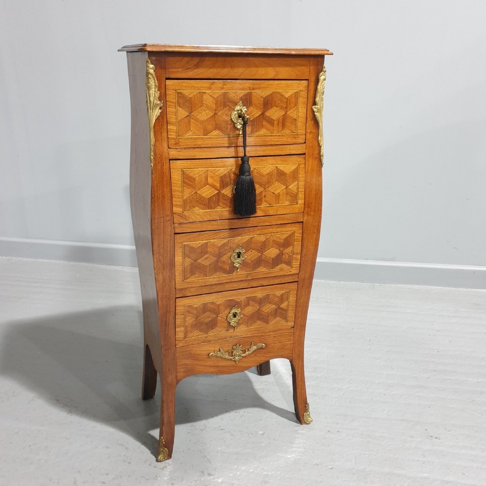 Wonderful Parquetry Semanier Chest of Drawers View II