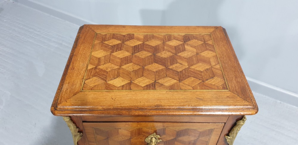 Wonderful Parquetry Semanier Chest of Drawers View III