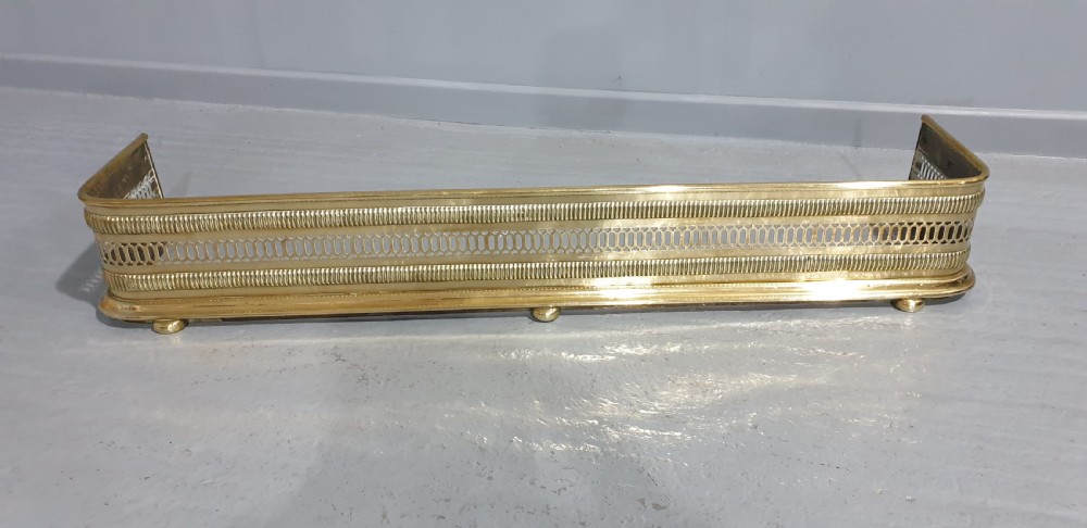 Good Regency Brass Fender View II