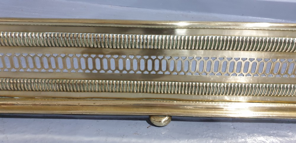 Good Regency Brass Fender View III