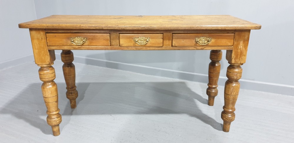 Victorian Pine Side Table View III