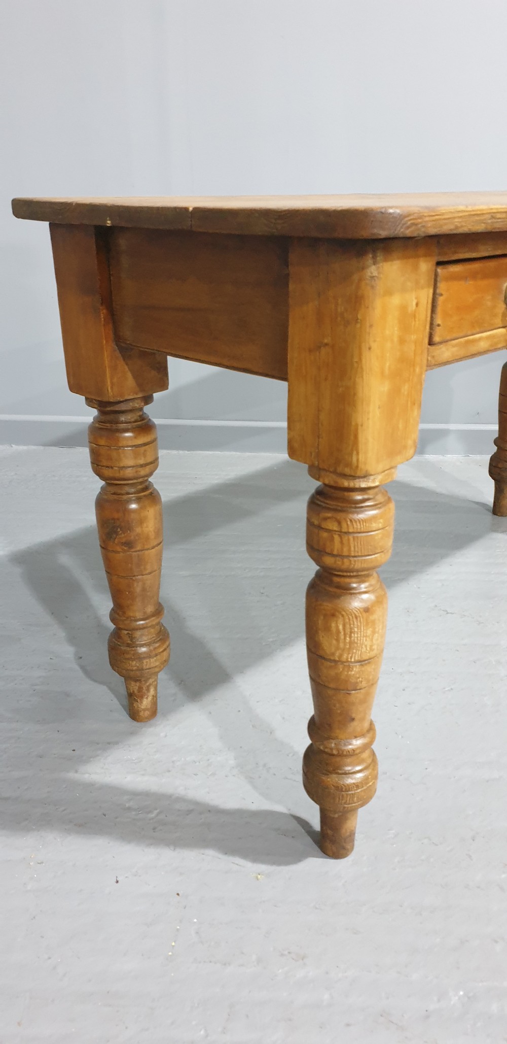Victorian Pine Side Table View VII