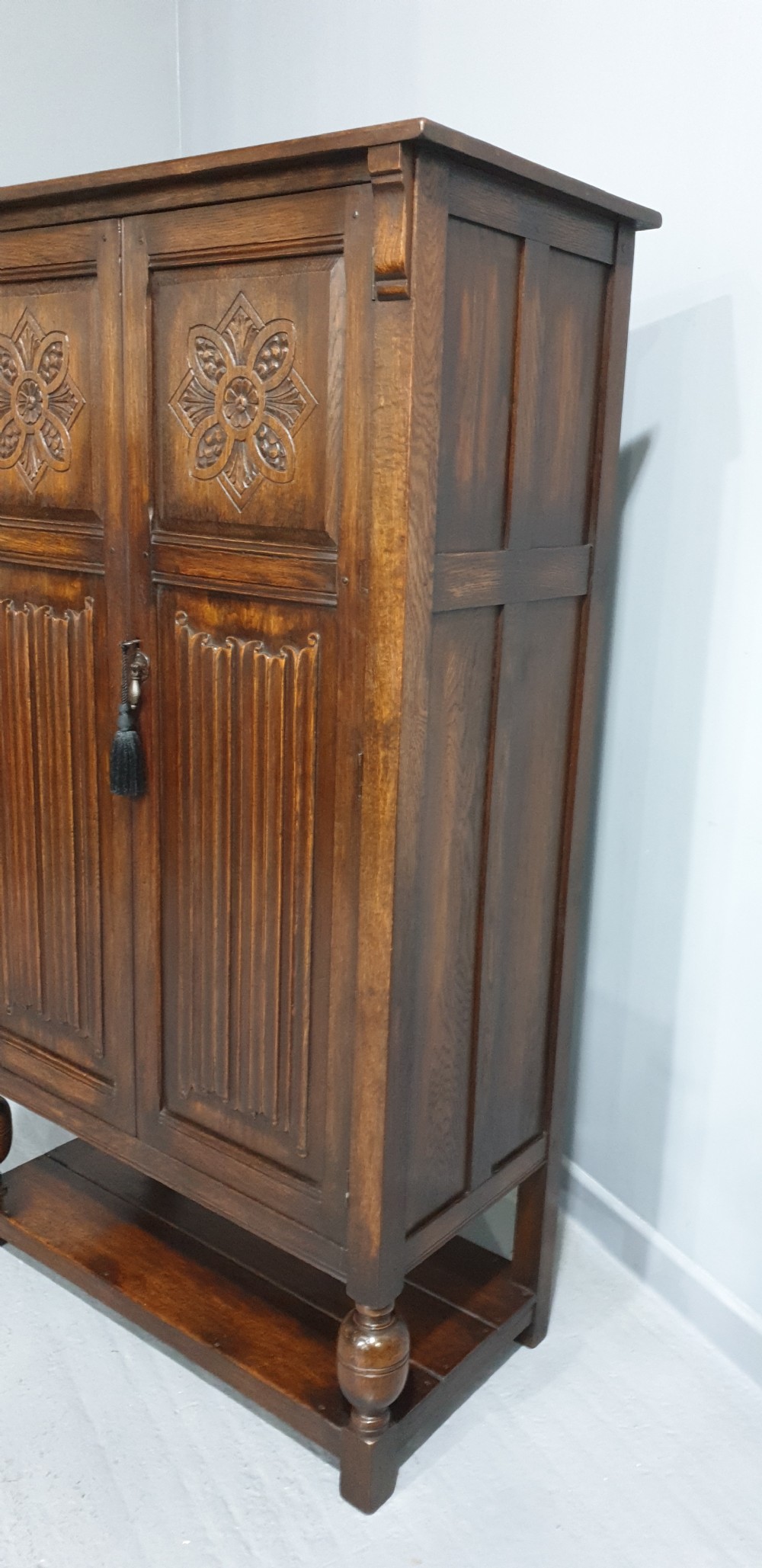 Solid Oak Hall Robe View IV