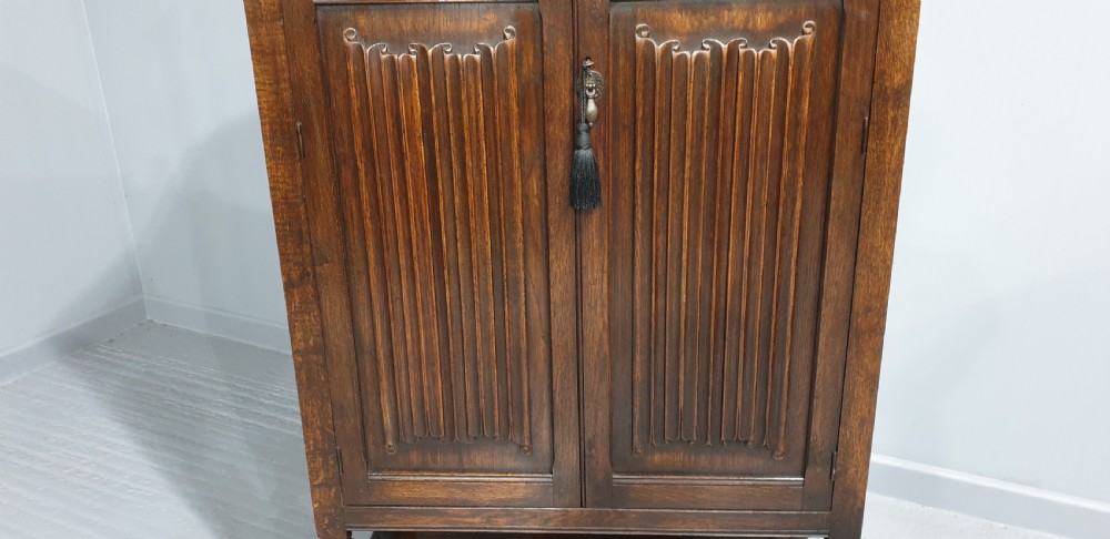 Solid Oak Hall Robe View VI