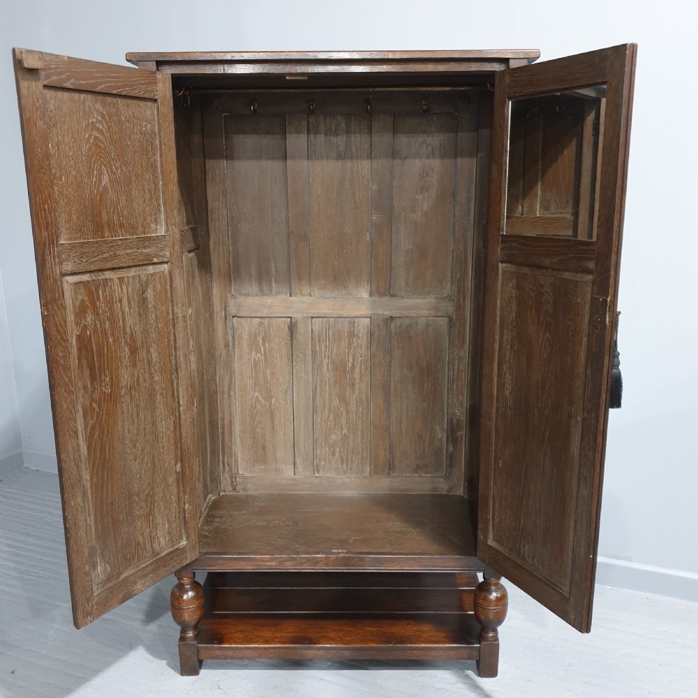 Solid Oak Hall Robe View VIII