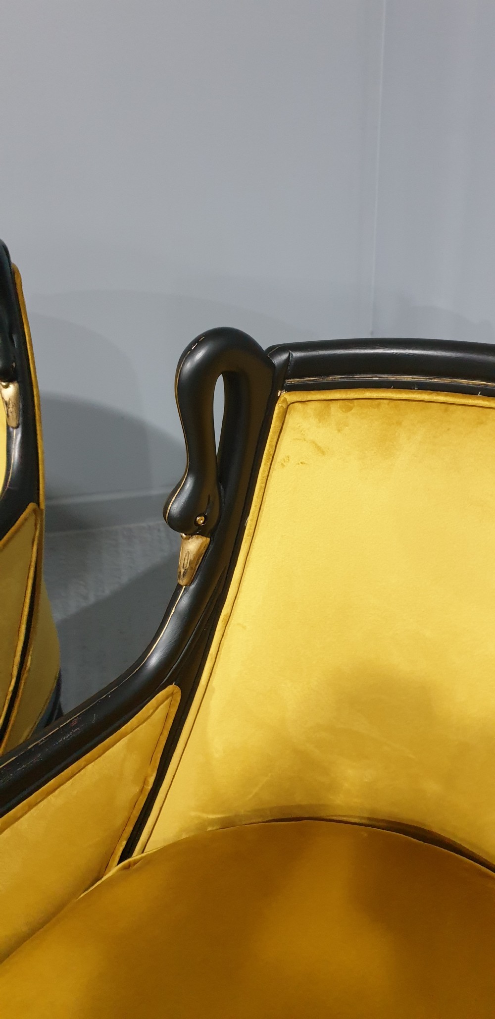 Wonderful Pair French Empire Chairs View V