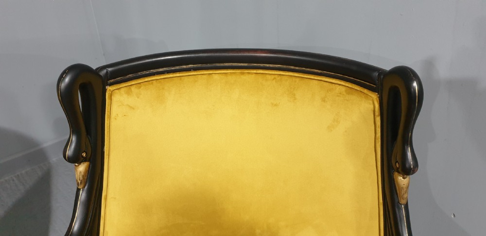 Wonderful Pair French Empire Chairs View VII
