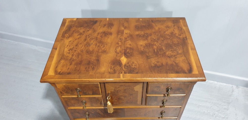 Superb Yew Wood Chest of Drawers View VII