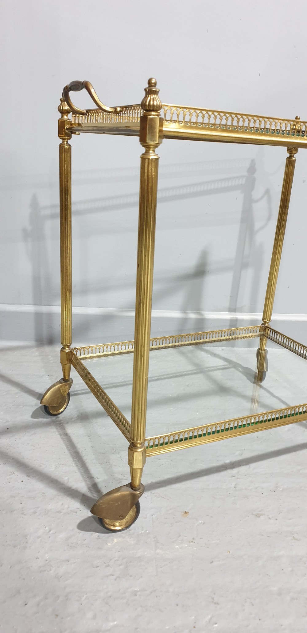 French Art Deco Tray Trolley View II
