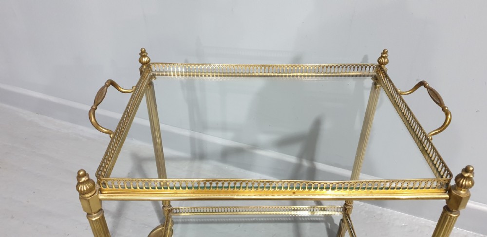 French Art Deco Tray Trolley View V