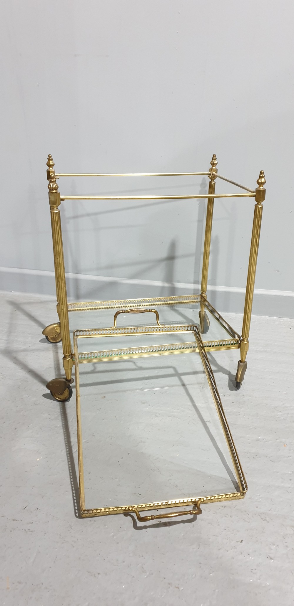 French Art Deco Tray Trolley View VII