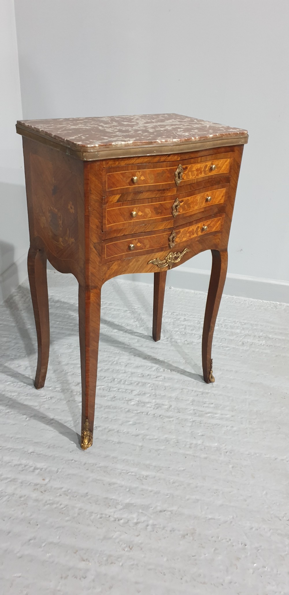 French Marquetry Chest of Drawers View II