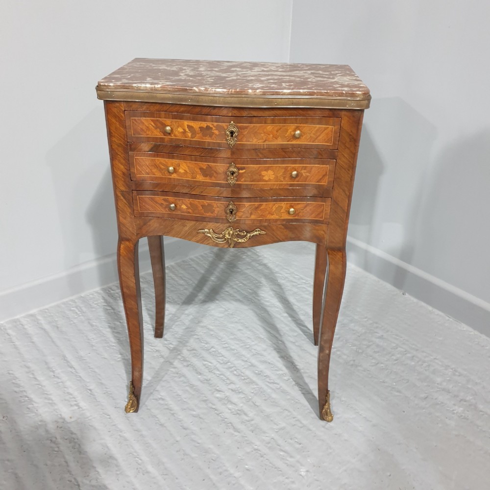 French Marquetry Chest of Drawers