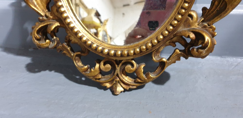 Small Venetian Gilt Mirror View V
