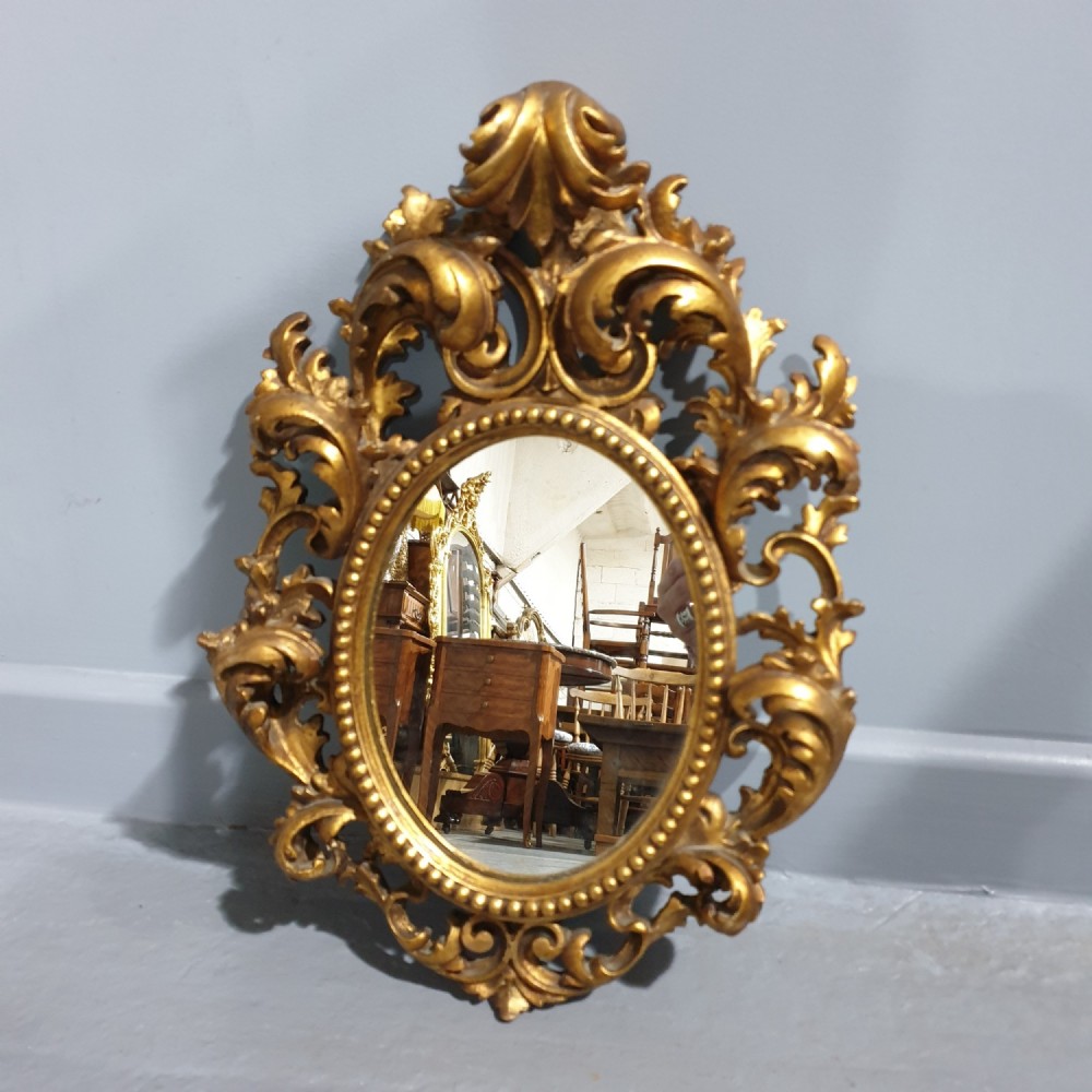 Small Venetian Gilt Mirror