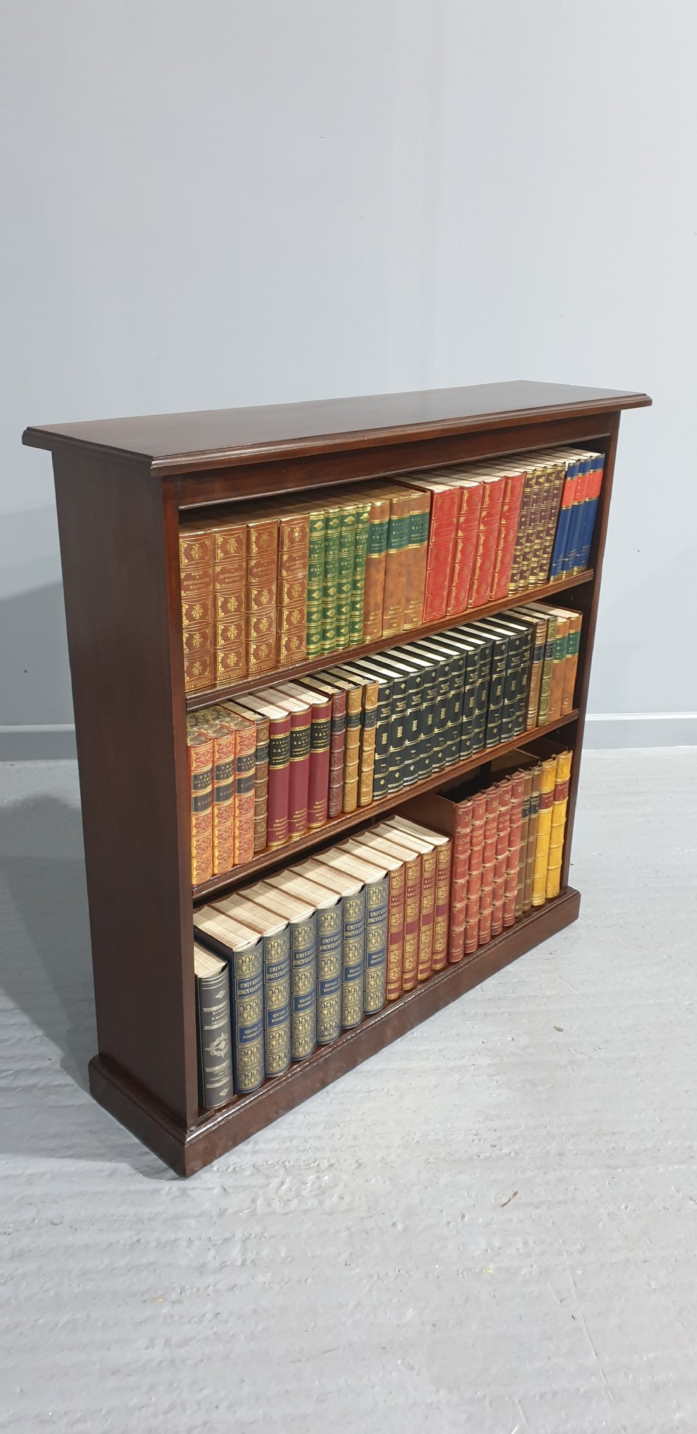 Victorian Adjustable Open Bookcase View II