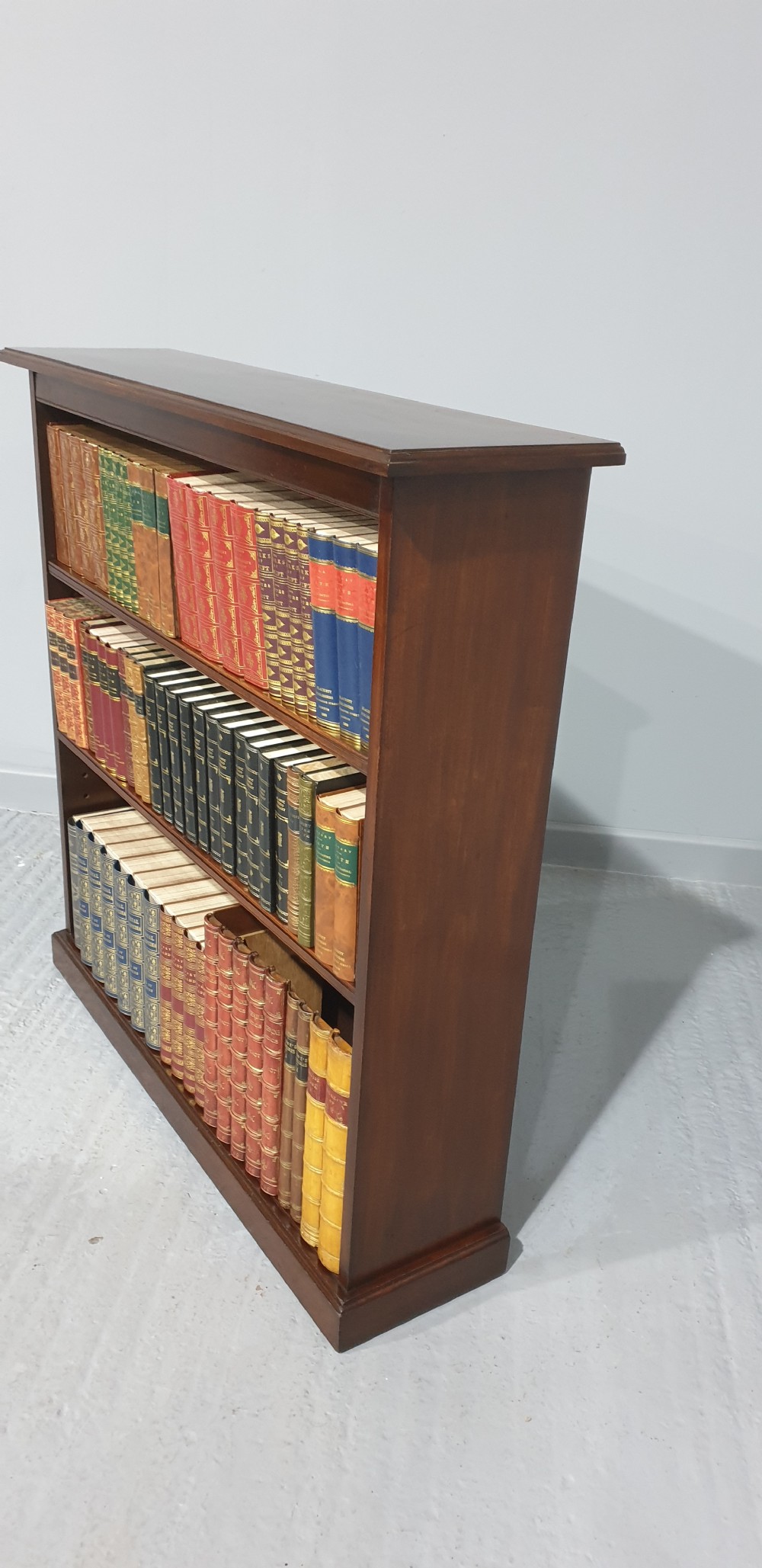 Victorian Adjustable Open Bookcase View III