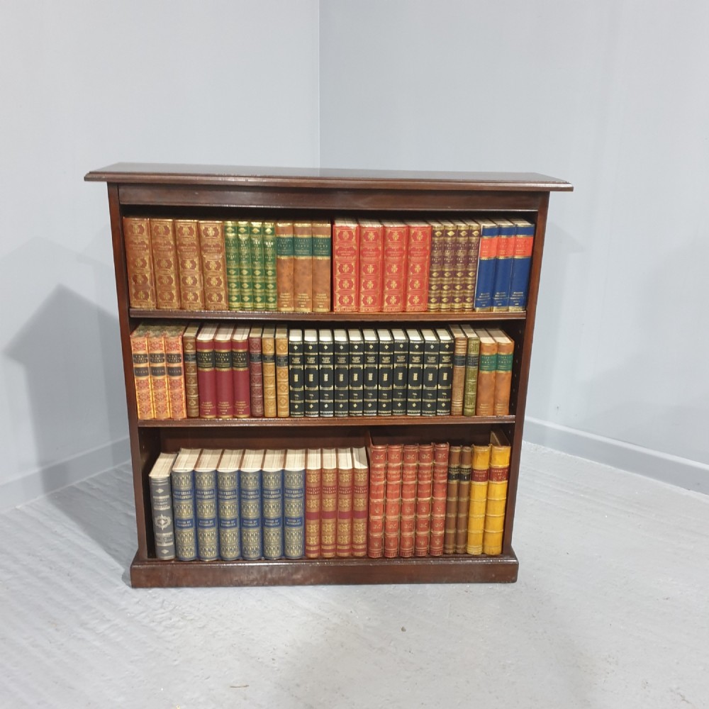 Victorian Adjustable Open Bookcase
