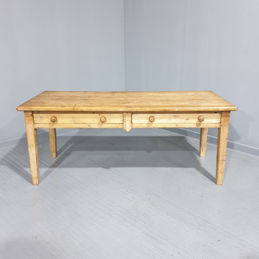 Superb Large Pine Kitchen Dining Table