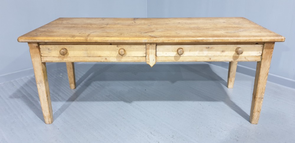 Superb Large Pine Kitchen Dining Table View II