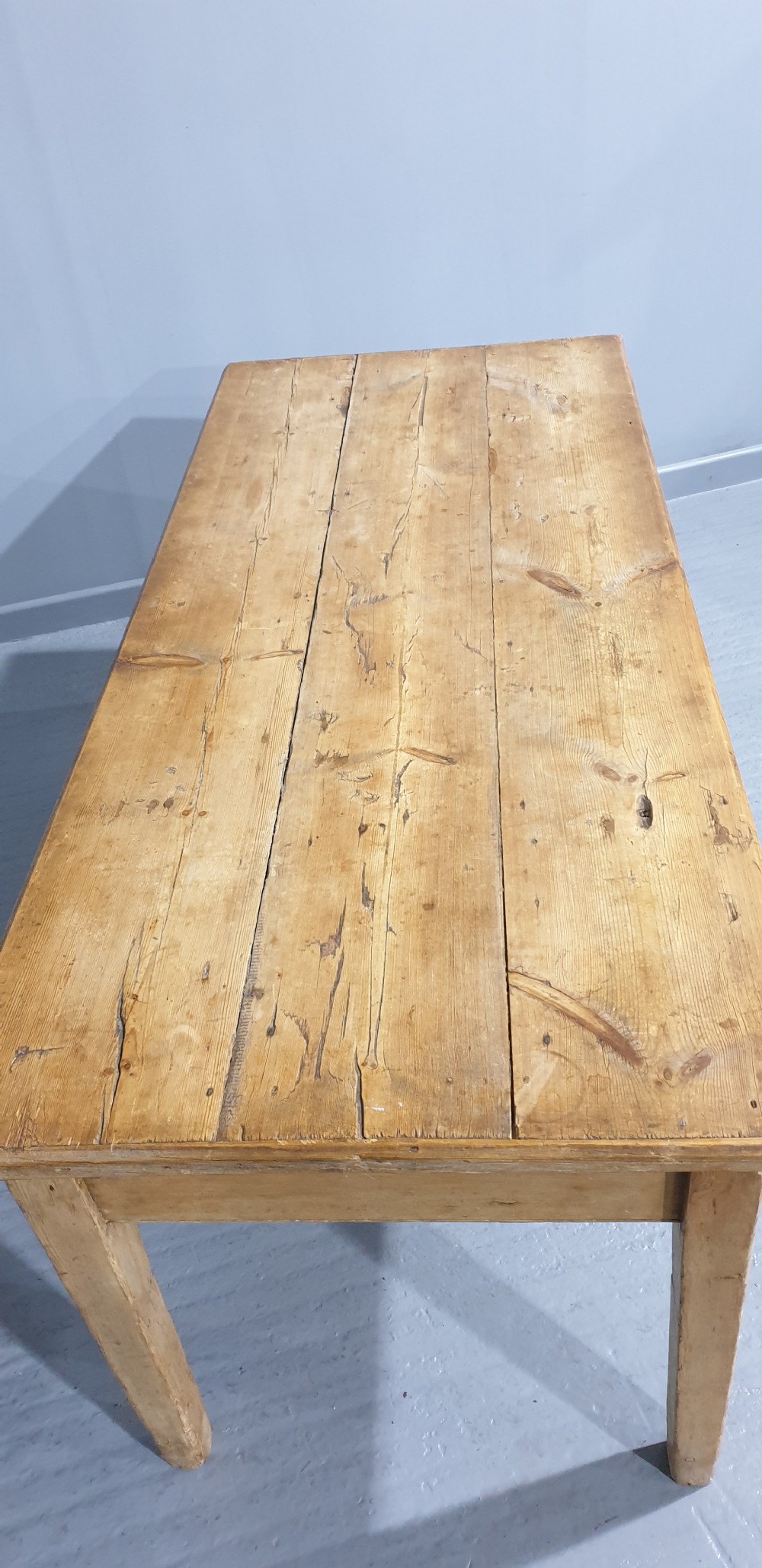 Superb Large Pine Kitchen Dining Table View III