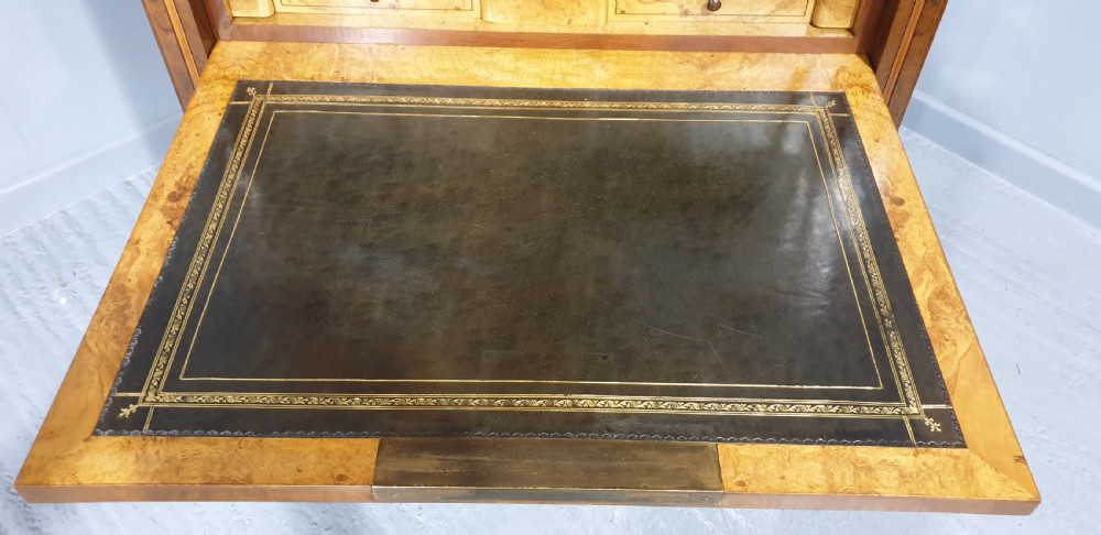 Outstanding Burr Walnut Escritoire Bureau View VI