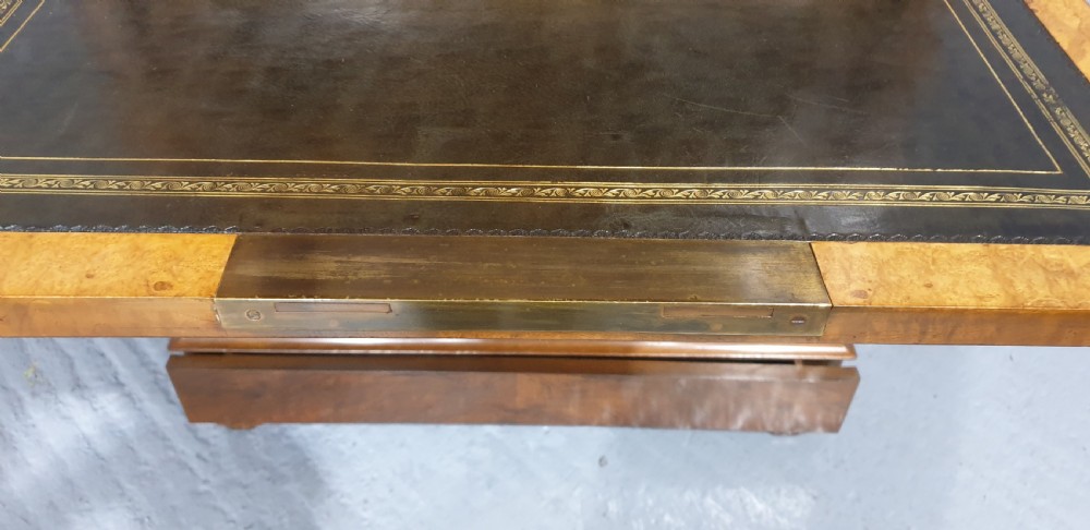 Outstanding Burr Walnut Escritoire Bureau View VII